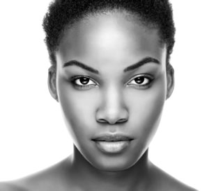 Vitamin correction skin correction example