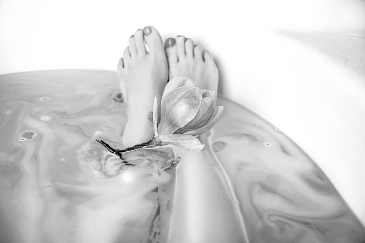Sterilized pedicure tub